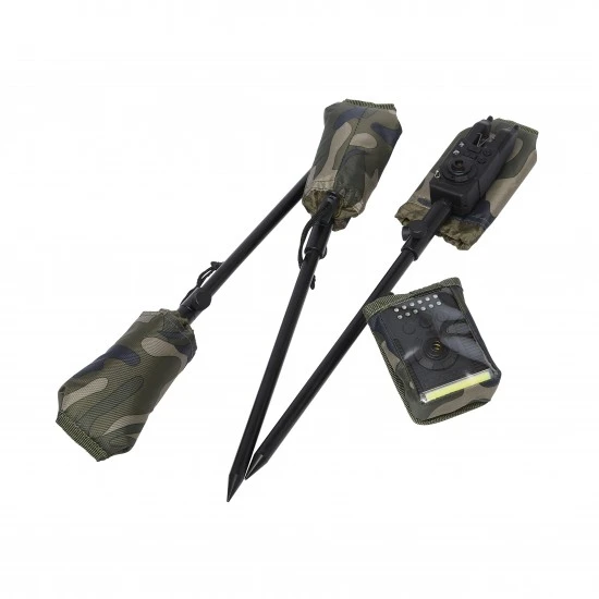 Prologic Fulcrum RMX Pro Ensemble De Pochettes Rembourrées Pour Alarme Et Récepteur 3+1 2 Prologic Fulcrum RMX Pro Ensemble De Pochettes Rembourrées Pour Alarme Et Récepteur 3+1 – Image 2