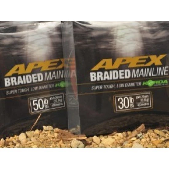 Korda Apex Tressé Mainline 30lb 1200m 6 Korda Apex Tressé Mainline 30lb 1200m – Image 6