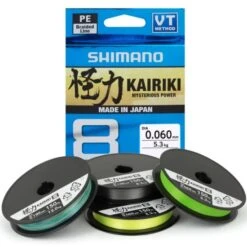 Shimano Ligne Kairiki 8 3000m 0.13mm 8.2kg Jaune