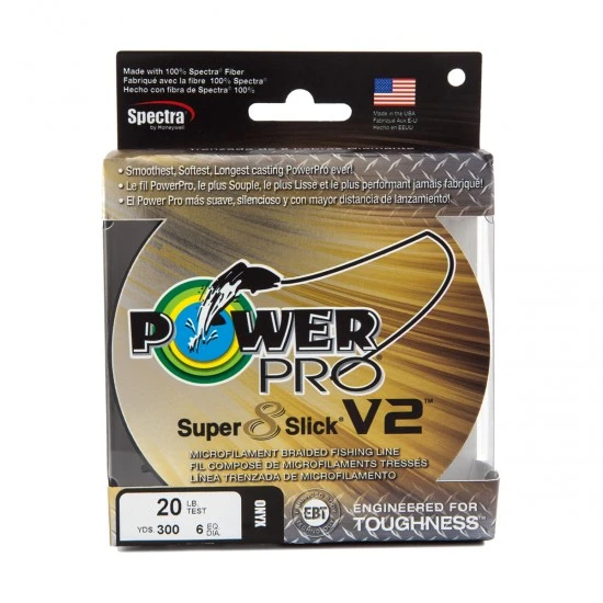 Shimano Power Pro Braided Line Super 8 Slick V2 Moon Shine 0.19mm 2740m 1 Shimano Power Pro Braided Line Super 8 Slick V2 Moon Shine 0.19mm 2740m