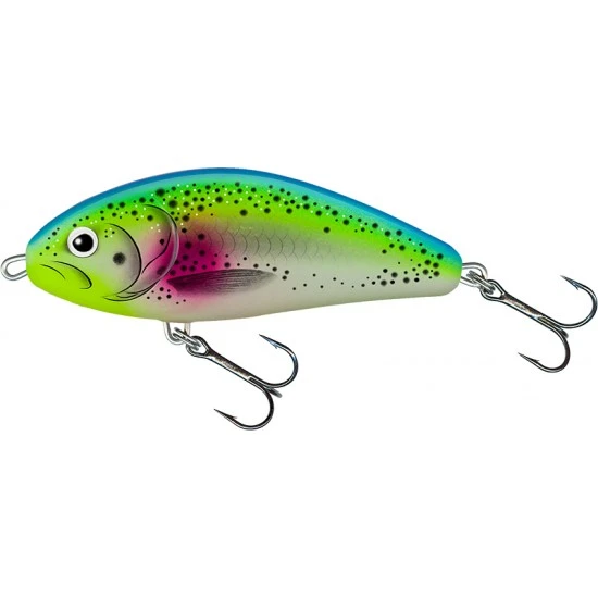 Salmo Fatso Flottante 10cm Flash Trout 1 Salmo Fatso Flottante 10cm Flash Trout
