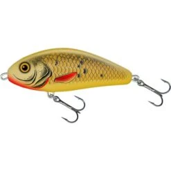 Salmo Fatso Leurre Flottant 10cm Doré