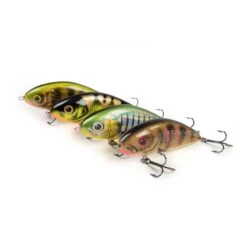 Salmo Fatso Naufrage 14cm Wounded Emerald Perch Edition Limitée -Team outdoor qfa079 081 salmo sinking fatso14 14cm group 1 550x550w 1