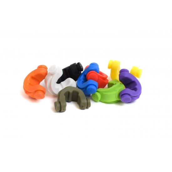 JAG Products Lockdown Rod Grip Petit Inserts Noirs Pack 6 1 JAG Products Lockdown Rod Grip Petit Inserts Noirs Pack 6